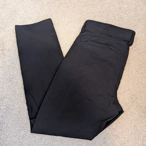 3 For $24 Weatherproof Men's Slim Black Pants - Picture 3 of 8